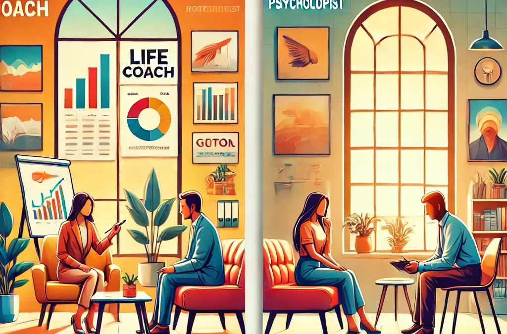 Cosa può dare un coach rispetto a uno psicologo per cambiare vita?