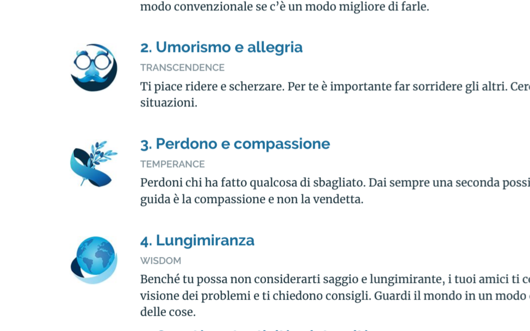 Consapevolezza | scopri i tuoi punti di forza
